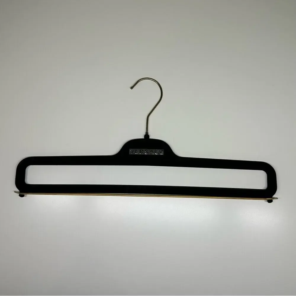Versace | Velvet Pant Hanger | Black | Approx. 15 inch
